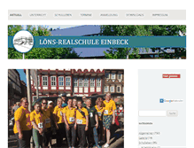 Tablet Screenshot of loensschule.de